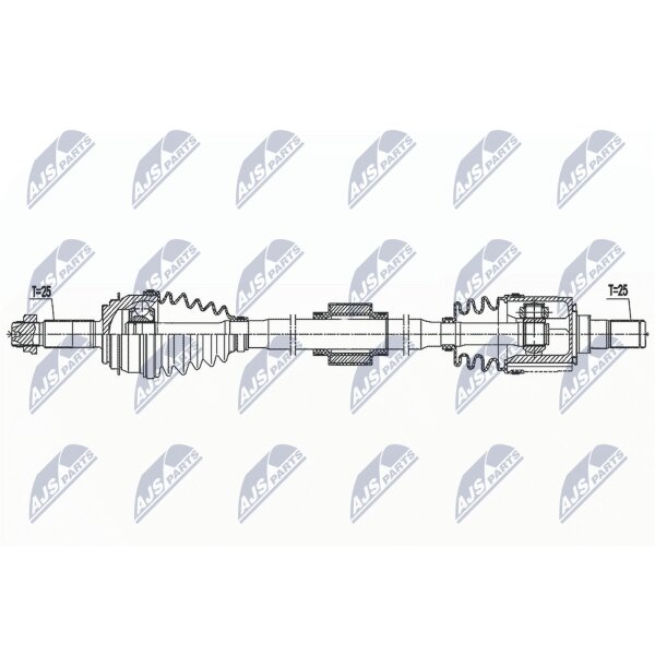 NTY NPW-KA-398 Antriebswelle