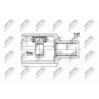 NTY NPW-ME-087 Gelenksatz, Antriebswelle