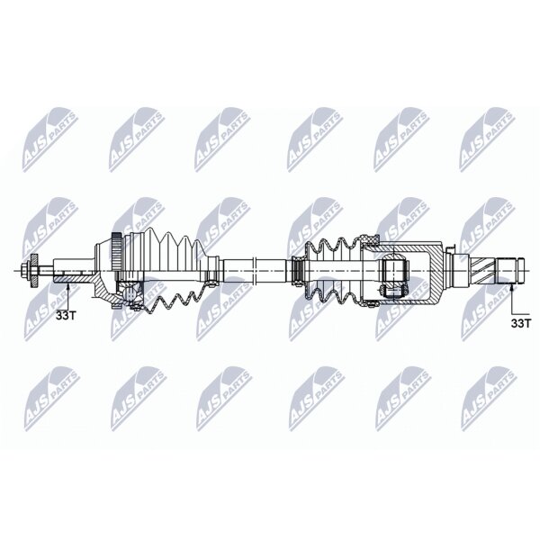 NTY NPW-ME-120 Antriebswelle