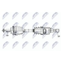 NTY NPW-ME-120 Antriebswelle