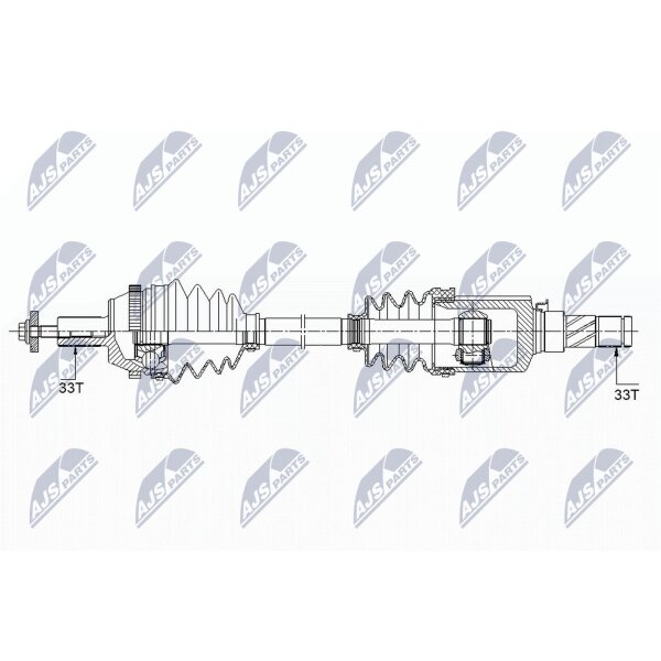 NTY NPW-ME-122 Antriebswelle