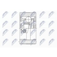 NTY NPW-MS-048 Gelenk, Gelenkwelle