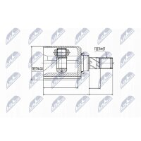 NTY NPW-NS-032 Gelenksatz, Antriebswelle