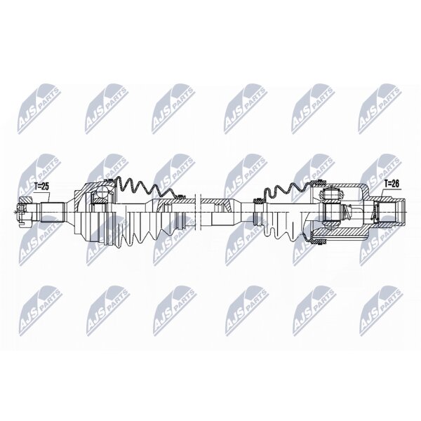NTY NPW-PE-043 Antriebswelle