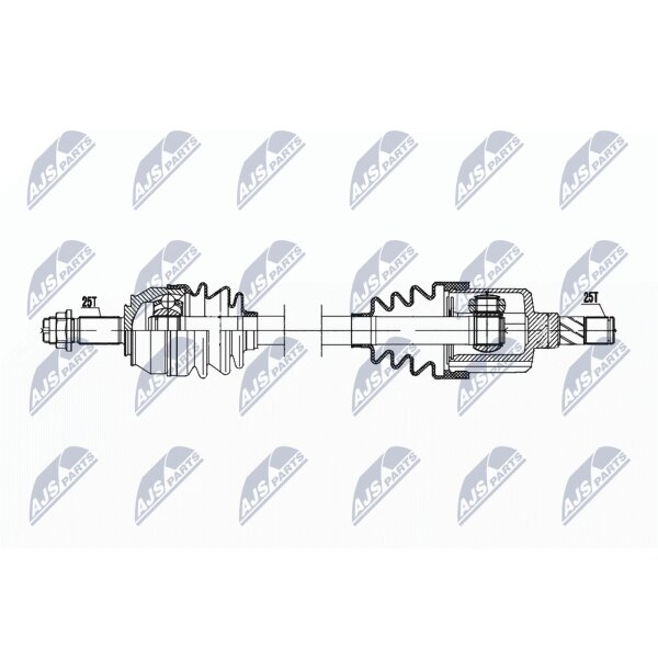 NTY NPW-PL-133 Antriebswelle