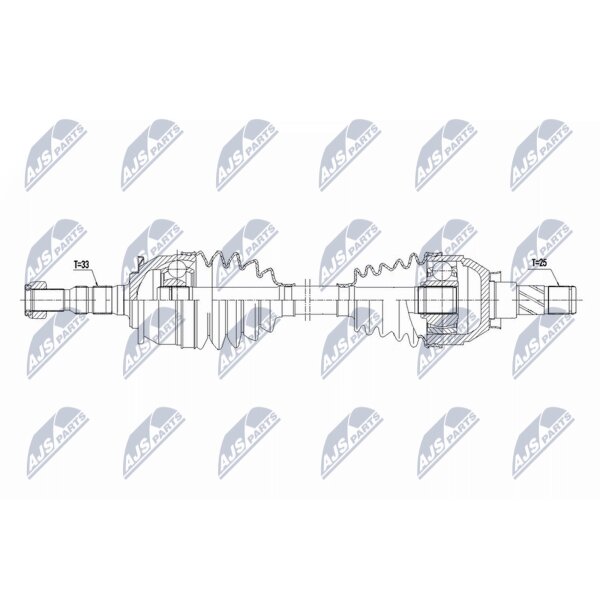 NTY NPW-PL-154 Antriebswelle