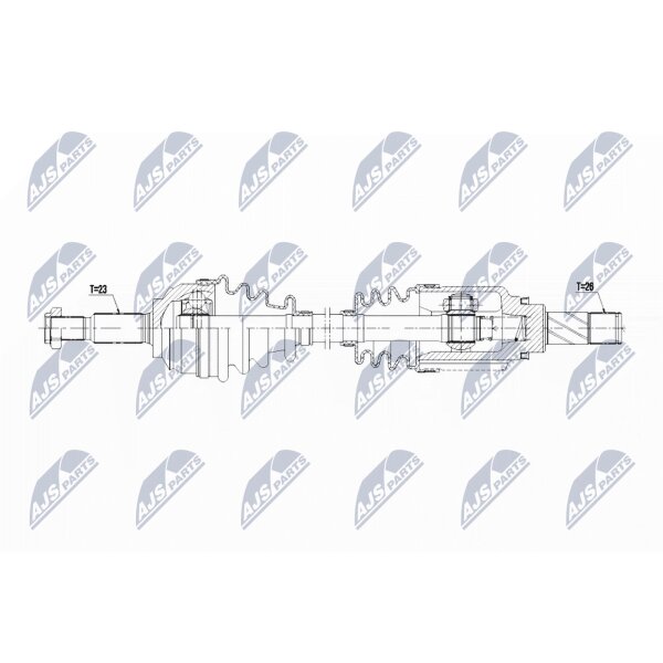 NTY NPW-RE-063 Antriebswelle