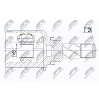 NTY NPW-RE-121 Gelenksatz, Antriebswelle