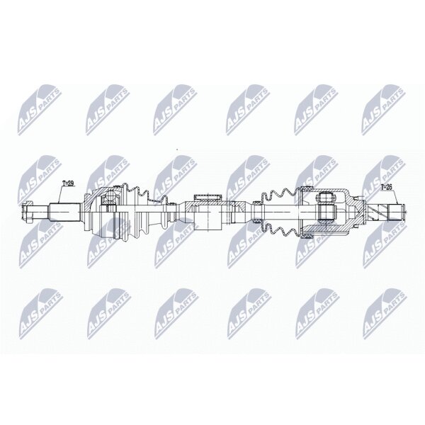 NTY NPW-RE-197 Antriebswelle