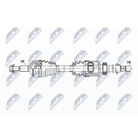 NTY NPW-RE-203 Antriebswelle