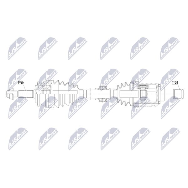 NTY NPW-TY-227 Antriebswelle