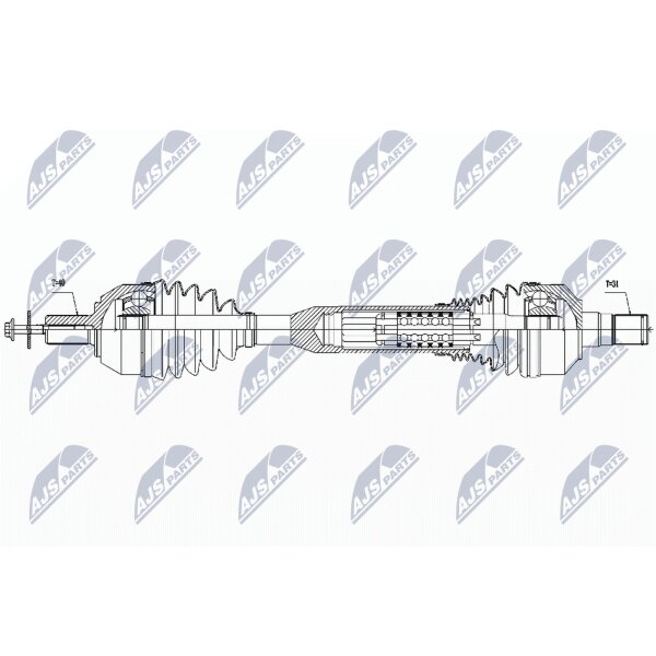 NTY NPW-VV-054 Antriebswelle
