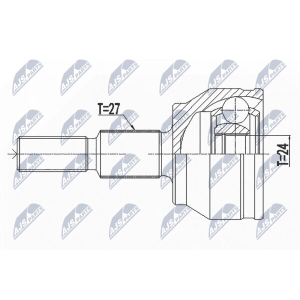 NTY NPZ-FR-057 Gelenksatz, Antriebswelle