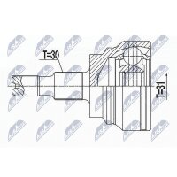 NTY NPZ-ME-031 Gelenksatz, Antriebswelle