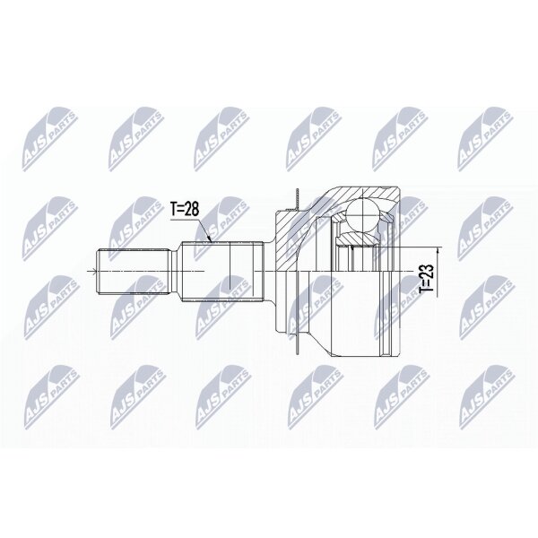 NTY NPZ-MZ-061 Gelenksatz, Antriebswelle