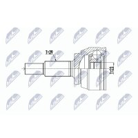 NTY NPZ-RE-063 Gelenksatz, Antriebswelle