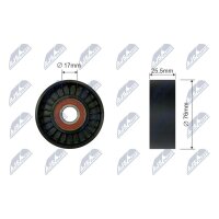 NTY RNK-AU-033 Spannrolle, Keilriemen