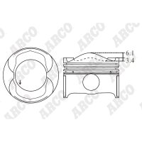 ARCO PKFO407906G 0.00 Kolben