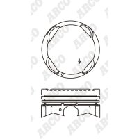 ARCO PKHD407202G 0.00 Kolben