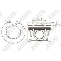 ARCO PKHD407501DB 0.00 Kolben