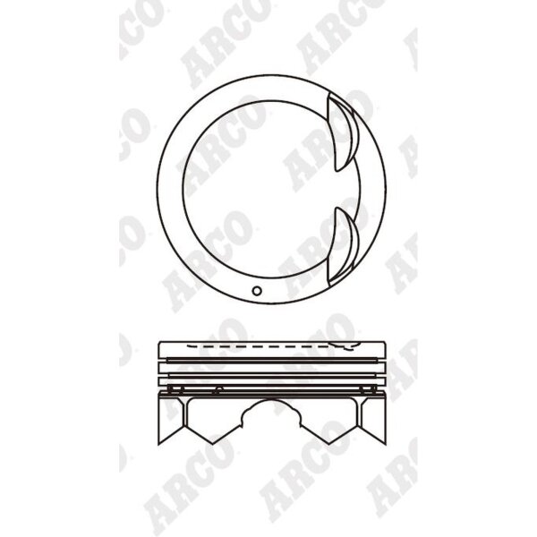 ARCO PKHD407705G 0.00 Kolben