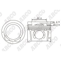 ARCO PKHD407726DB 0.00 Kolben