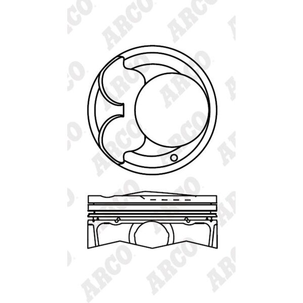 ARCO PKHD408102G 0.00 Kolben