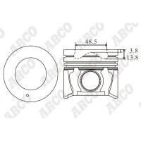 ARCO PKHD408304DB 0.00 Kolben
