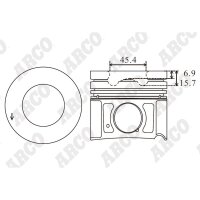ARCO PKHD408402DB 0.00 Kolben