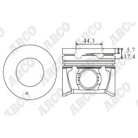 ARCO PKHD408701DB 0.00 Kolben