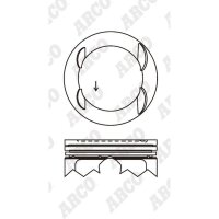ARCO PKHD408801G 0.00 Kolben
