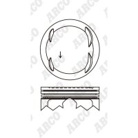 ARCO PKHD408802G 0.00 Kolben