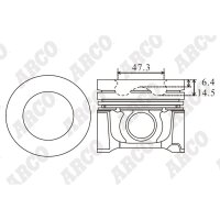 ARCO PKMA408609DB 0.00 Kolben