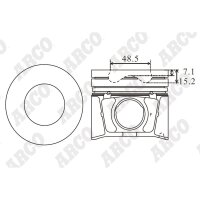 ARCO PKMA409303DB 0.00 Kolben