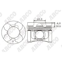 ARCO PKMI40911BDB 0.00 Kolben
