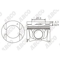 ARCO PKNI408404DB 0.00 Kolben