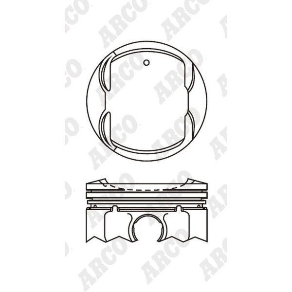 ARCO PKNI408404G 0.00 Kolben