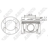 ARCO PKNI408504DB 0.00 Kolben