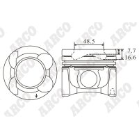 ARCO PKNI40890BDB 0.00 Kolben