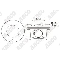 ARCO PKNI40960ADB 0.00 Kolben