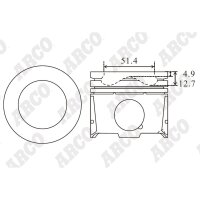 ARCO PKPG408507DB 0.00 Kolben