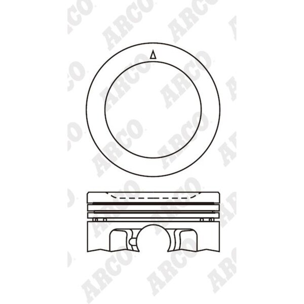 ARCO PKSU408401G 0.00 Kolben