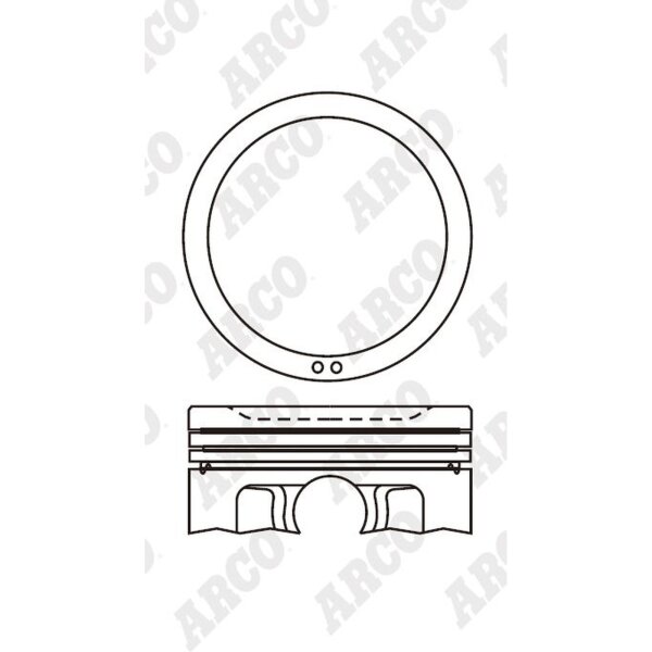 ARCO PKSU408403G 0.00 Kolben