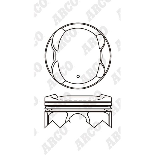 ARCO PKTO307101G 0.00 Kolben
