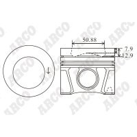 ARCO PKVW40810JDB 0.00 Kolben