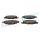 RAP BRAKES R-P0256 Bremsbelagsatz, Scheibenbremse
