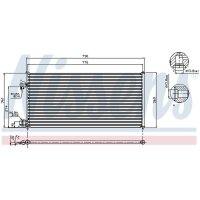 NISSENS 94664 Kondensator, Klimaanlage