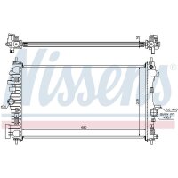 NISSENS 630718 Kühler, Motorkühlung