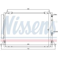 NISSENS 940188 Kondensator, Klimaanlage