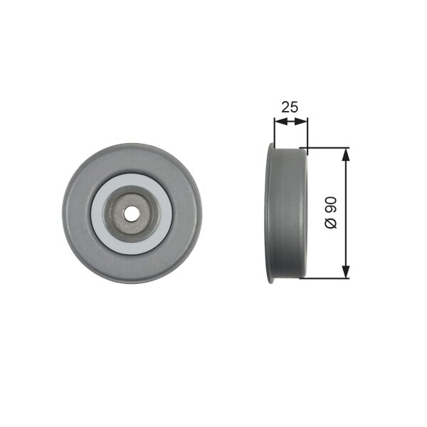 GATES T39245 Spannrolle, Keilrippenriemen